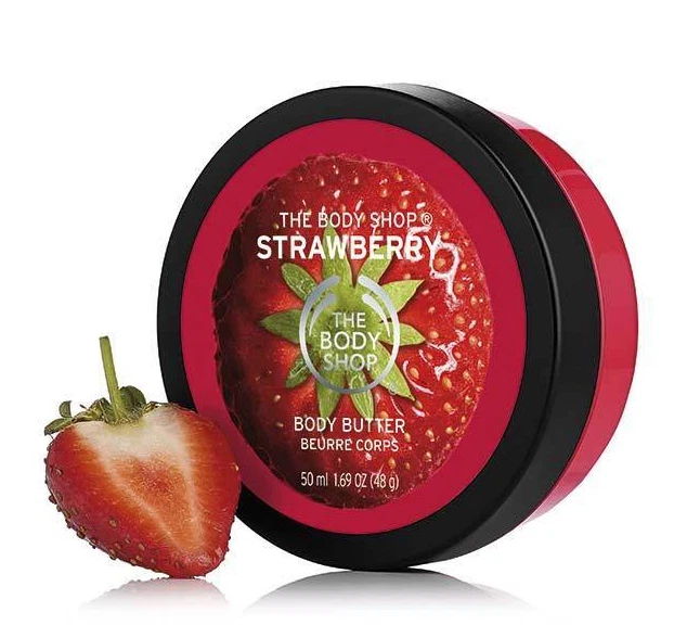 6 x The Body Shop Strawberry Body Butter - 6 x 50ml = 300ml