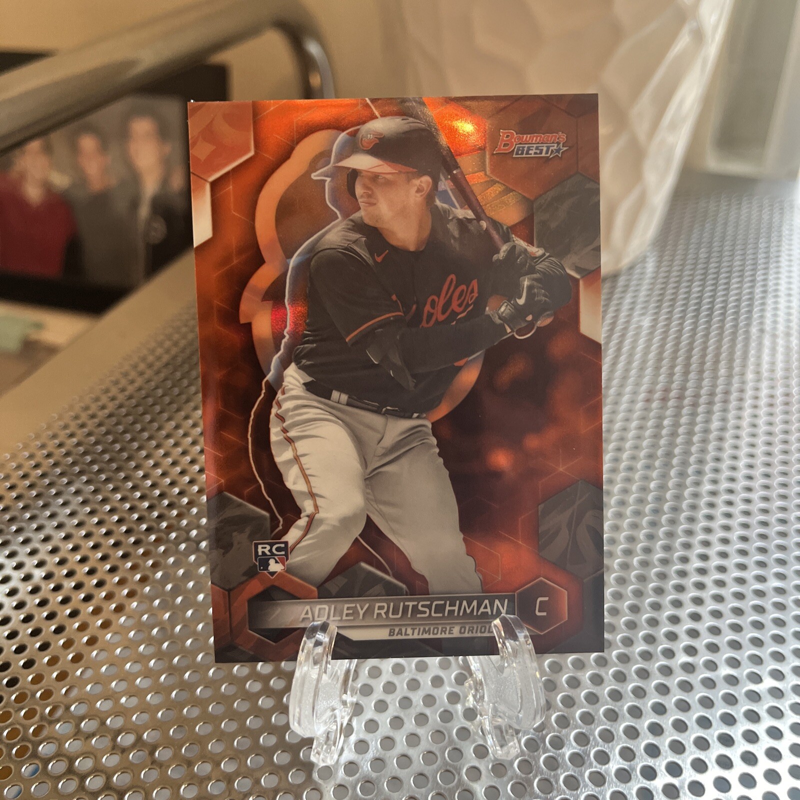 2023 Bowman's Best - Orange Refractor #57 Adley Rutschman /25 (RC)