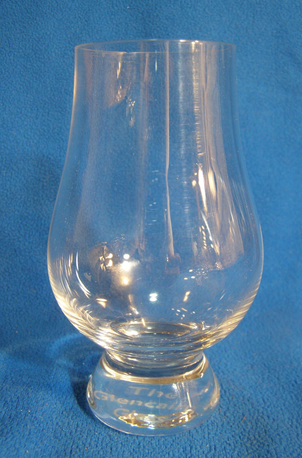 3 Glencairn Whisky Taster Glasses Signed Base No Whisky Brand Etched 4 1/2