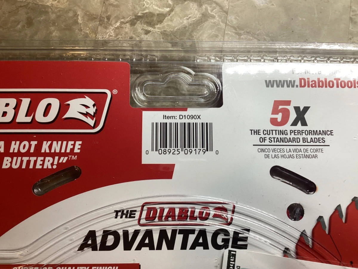 Diablo D1090X Circular Saw Blade 10 90 Teeth 8925091790 eBay