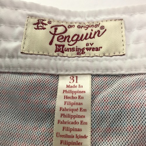 PENGUIN by MUNSING Wear Shorts Plaid Red Blue. Size Men's 31. - Picture 5 of 10