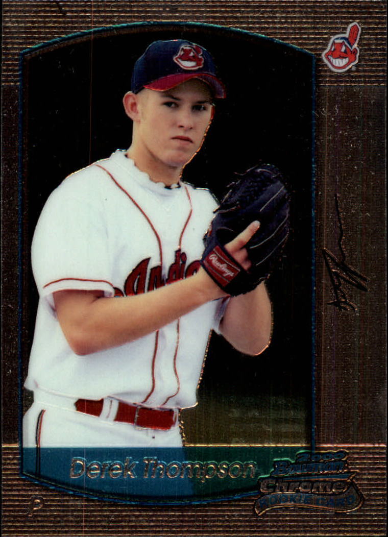 Derek Thompson #23 (Baseball Cards 2000 Bowman Chrome Draft Picks) — is it worth grading?