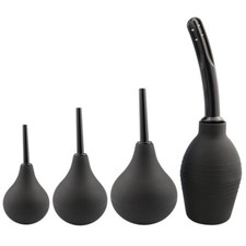 Anal Vaginal Bulb Douche Enema Irrigation Colonic Cleaner Rectal Syringe Kit US