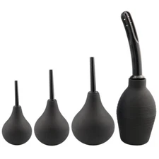 Anal Vaginal Bulb Douche Enema Irrigation Colonic Cleaner Rectal Syringe Kit US