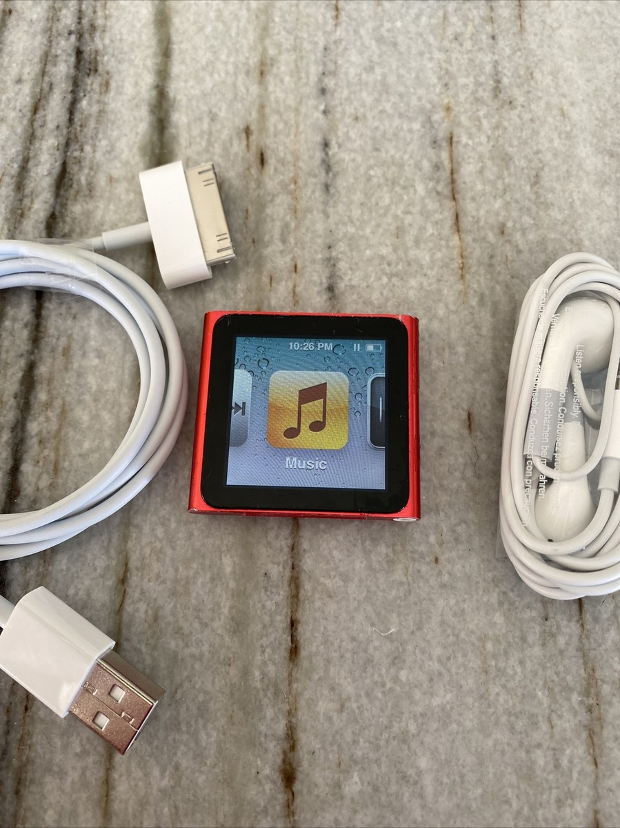 新品 iPod nano 第6世代 赤 レッド 8GB 新品 iPod nano 第6世代 赤 レッド 8GB iPod nano Apple 第6世代