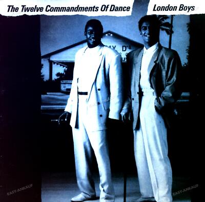 London Boys - The Twelve Commandments Of Dance Spain LP 1988 (VG+/VG) .