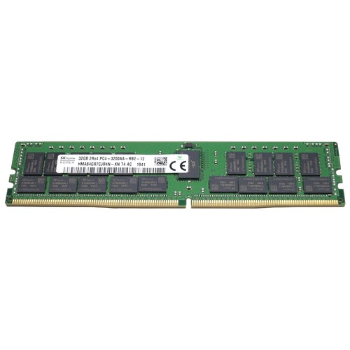 Sk Hynix 32GB 3200MHz DDR4 RDIMM PC4-25600 2RX4 Server Memory HMA84GR7CJR4N-XN