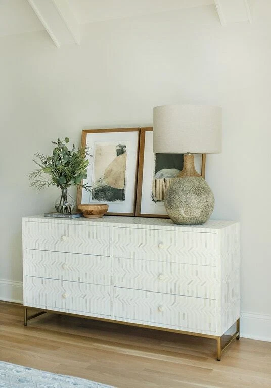 Bone outlet white dresser