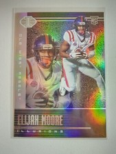 Elijah Moore Jets ROOKIE CARD 2021 Panini Chronicles Draft Picks Illusions #123