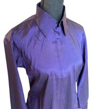 Western Showmanship Horsemanship Pleasure Show Plane Shirt -Taffeta Show Shirt