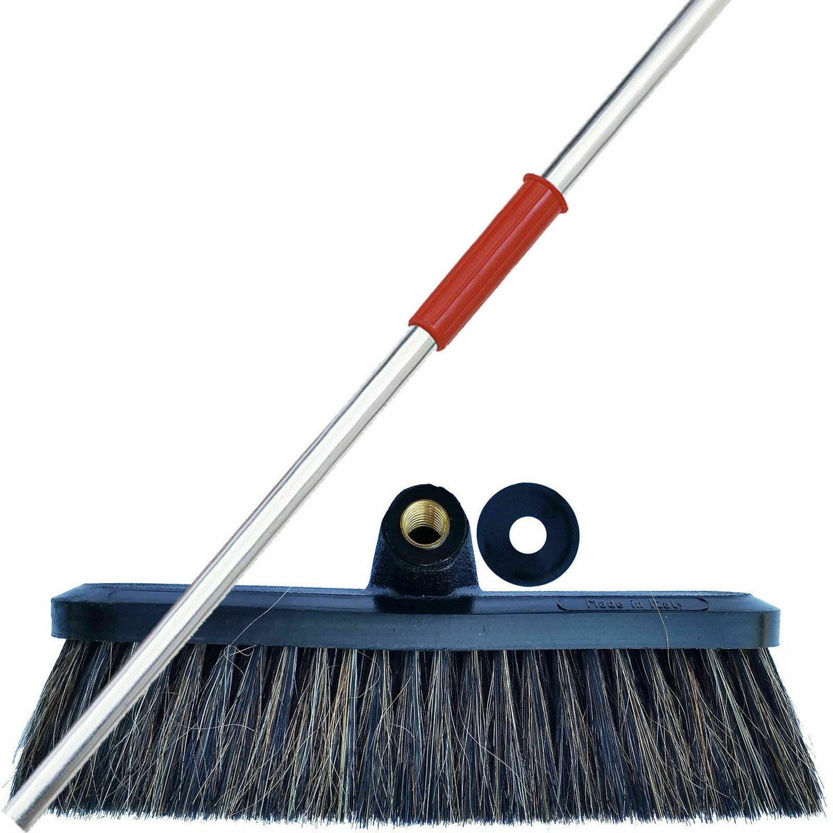 Spazzola Lavaggio Auto Nigrin - Setole Morbide Antigraffio - Manico Ergonomico - Foto 3