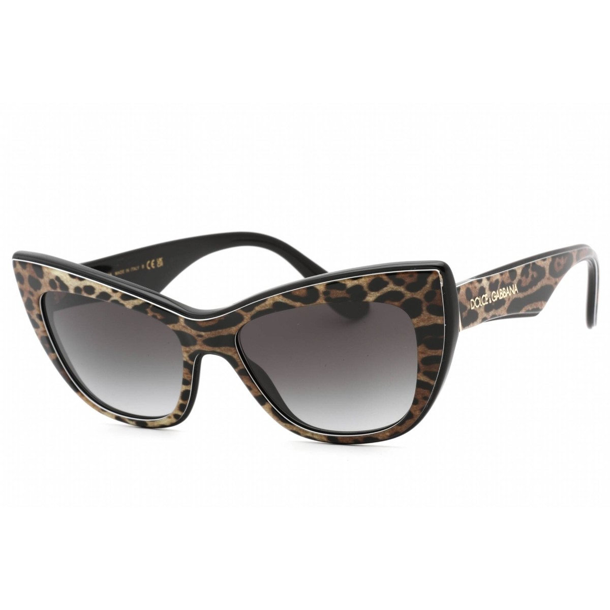 小物 Dolce & Gabbana sunglasses leopard y2k Dolce & Gabbana Women's Sunglasses Black Leopard Cat Eye