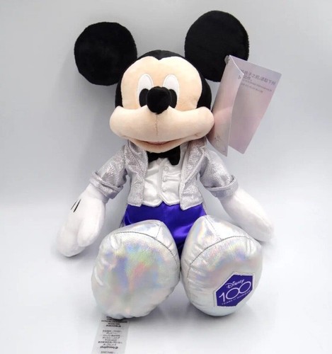 Disney 100 Years of Wonder Platinum Anniversary Mickey Mouse Plüschtier authentisch NEU