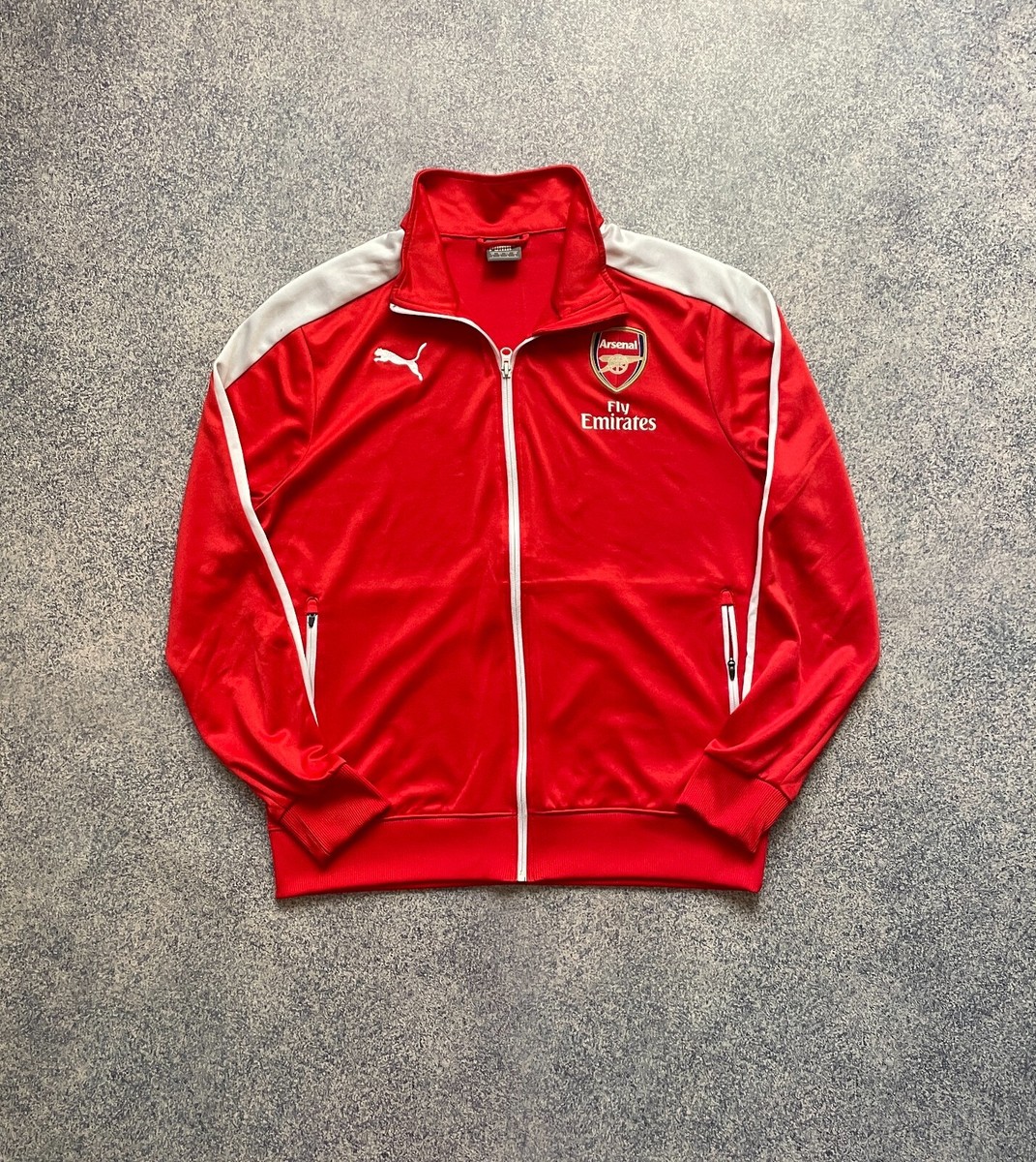 PUMA - Arsenal FC アンセムジャケット Puma FC Arsenal London T7 Anthem Jacket 2014/2015 Rede