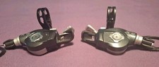 Sehr guter Zustand Sram X9 X-9 rechts links vorne hinten Paar Schaltpod, 3X9 Speed Bar Mount
