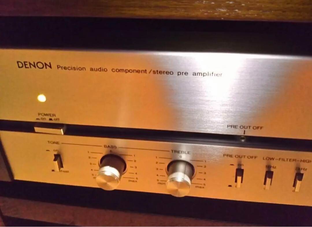 Denon PRA-1000 Preamplifier Technics SE-A1010 Power Amplifier | eBay