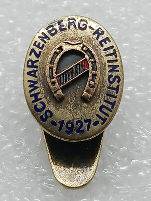 Schwarzenberg Riding Institute Pin