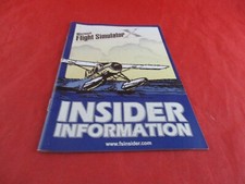 Microsoft Flight Simulator X Computer PC Instruction Manual Booklet ONLY