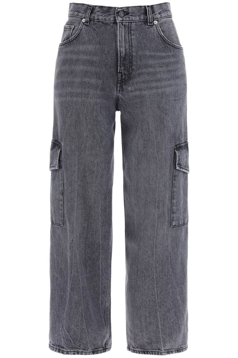 美品】HAIKURE ハイクレ BETHANY CARGO DENIM 25 