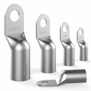 AUPROTEC Cosses à Œil Nues 1,5 mm²-120 mm² M4-M12, Sertir (Crimp), 2-100 pcs