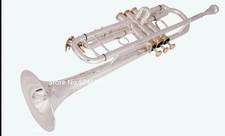 Bac LT197GS-77 Bb Small Trumpet Gold silver color Professional Music Instruments