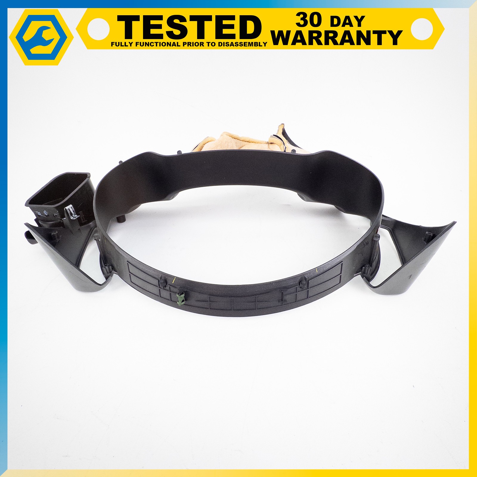 05-13 CHEVROLET CORVETTE C6 INSTRUMENT CLUSTER SPEEDOMETER TRIM BEZEL COVER OEM