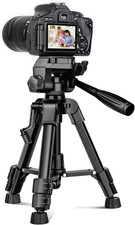 Mini Tripod for Camera, 25Inch Aluminum Tabletop Camera Tripod, Portable Travel