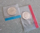 1973 P & D Roosevelt Dime in Mint Cello