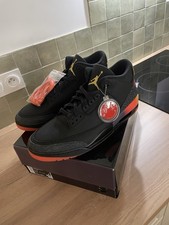 Baskets air Jordan 3 Rétro Balvin Rio Taille  51,5 Neuves 