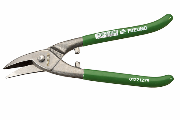 Freund Lochschere Nr 01221275 Links Klempner Blechschere Schere Dachdecker Profi-image