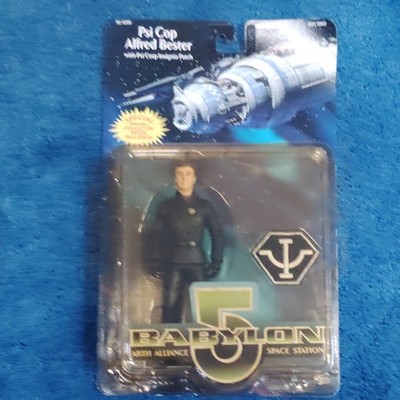 Babylon 5 Alfred Bester Psi Cop Action Figure Series 4 1999 Vintage