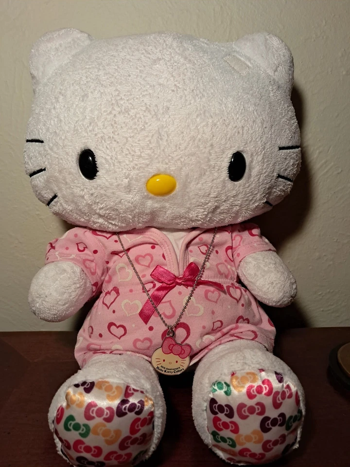 Peluche Build A Bear Workshop Hello Kitty Sanrio 35 aniversario 2009 17"" Foto 2 de 4
