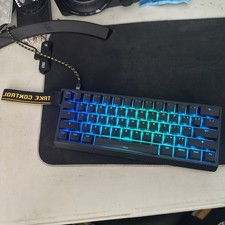 Wooting 60HE Mechanical Keyboard Black, English QWERTY Standard Layout