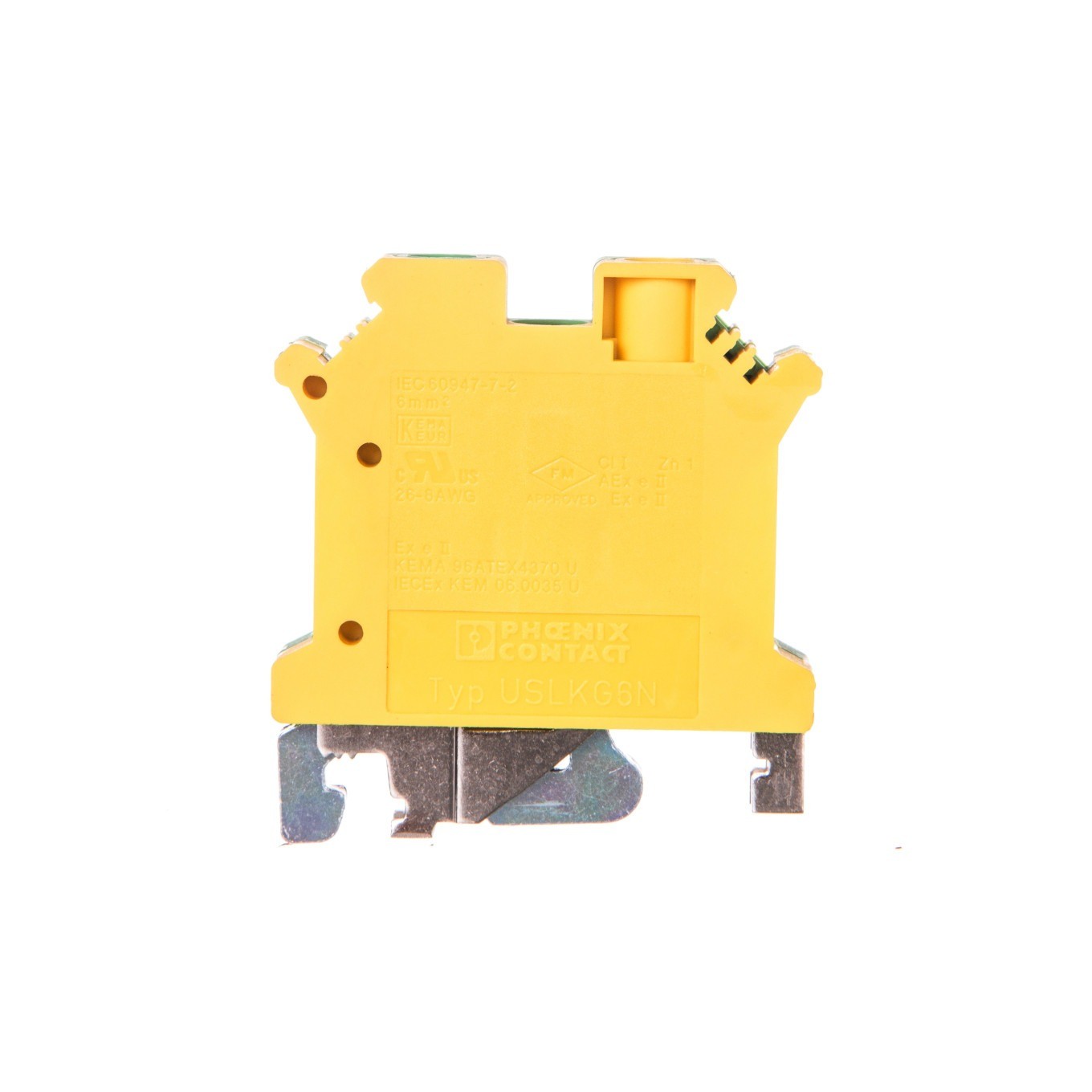 Guard rail connector 0.2-10mm² green-yellow BE1 0442079