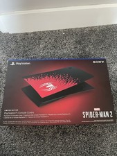 PS5 Spider-Man 2 Plates/Covers With Box Opened But Never Used (NO PS5 CONSOLE!)