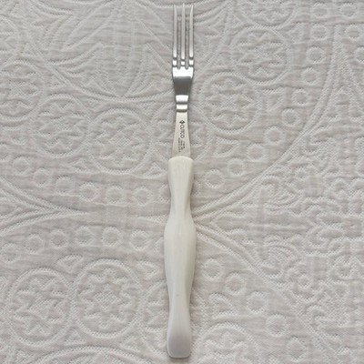 CUTCO 1726 Turning Fork, Pearl White Handle USA Made