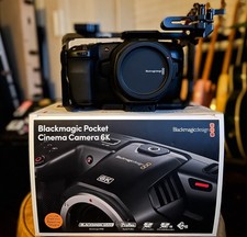 BMPCC 6K with SmallRig Cage and PBC Controller