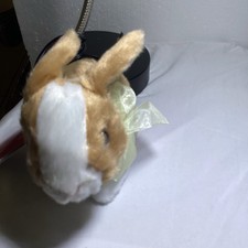 Russ Yomiko Classics Tan White Bunny Plush Small 6-14 in 2002 MPN 212191
