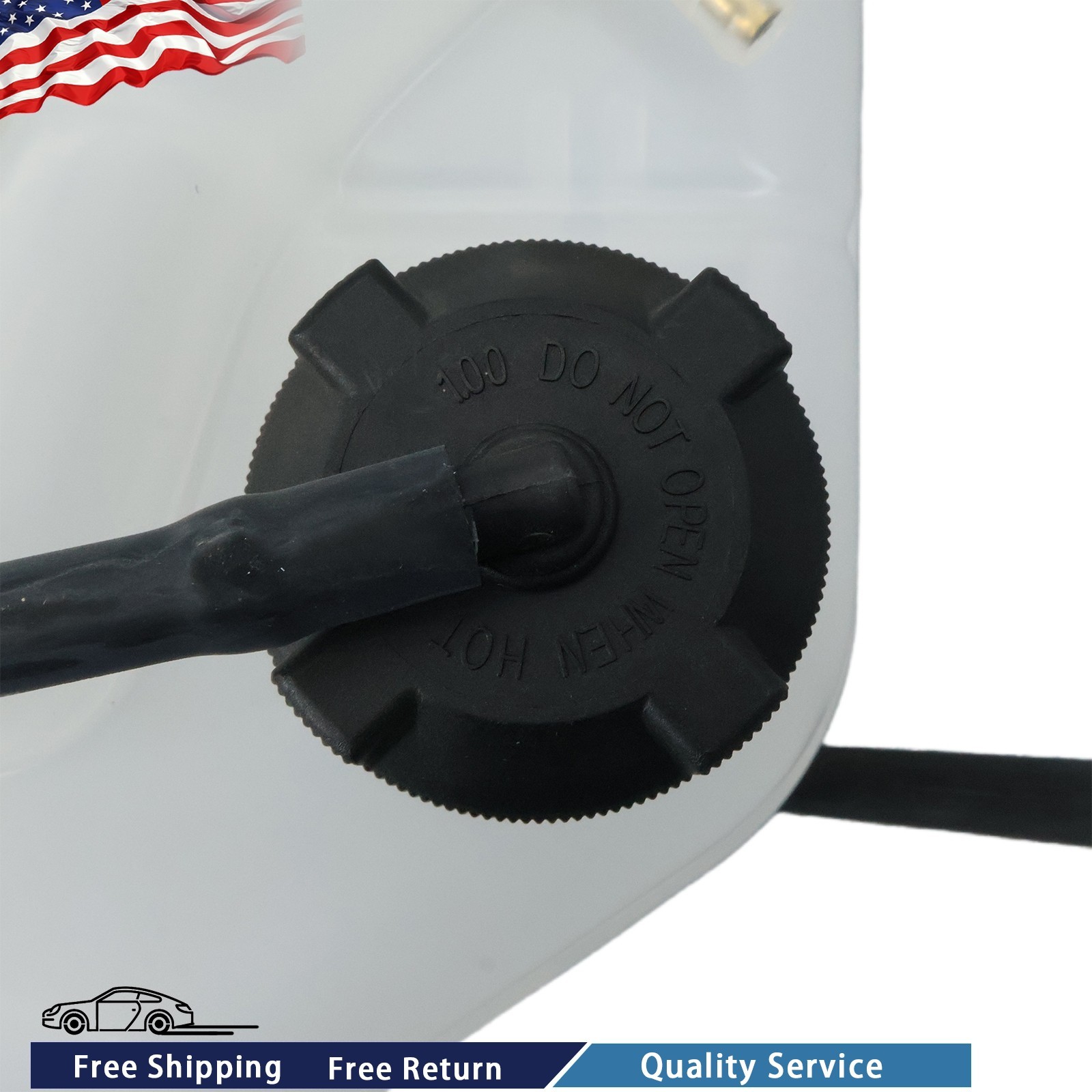 Coolant Expansion Tank Fits Maserati GranTurismo Quattroporte GranCabrio 296547
