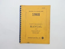 Original 1968 Triumph Western USA Dealers Guide Parts Manager Manual JoMo B13950