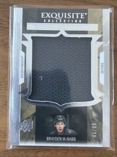 25-26 Black Diamond - Brayden McNabb Extra Exquisite Collection Patch /99