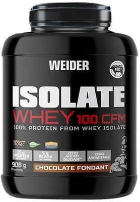 Weider Isolate Whey 100 CFM, 908 g Dose, Chocolate Fondant
