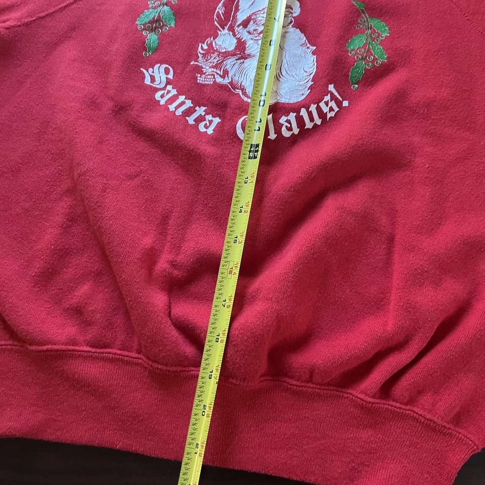 复古 80 年代 I Believe In Santa 卫衣 圣诞节 尺寸 M — 第 4/4 张图片