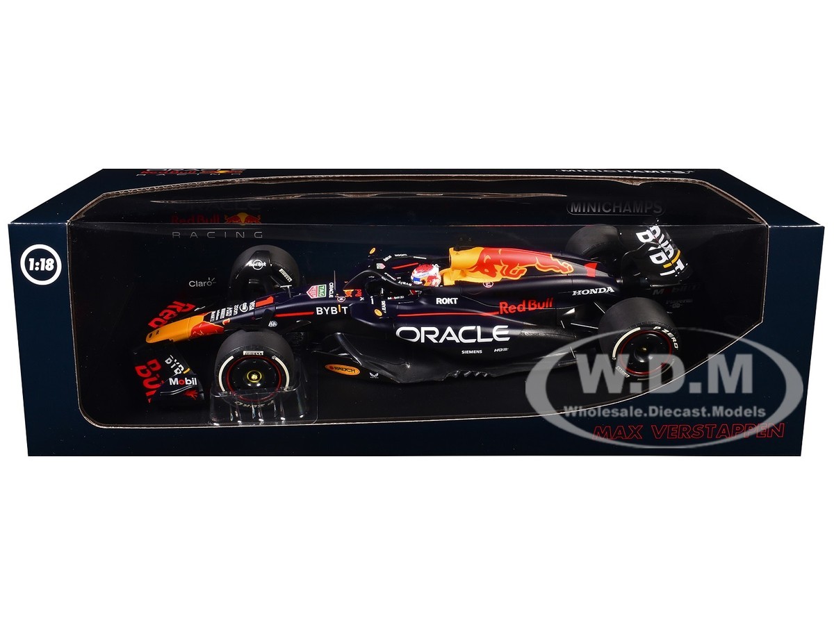 RED BULL RB20 #1 VERSTAPPEN WINNER BAHRAIN GP 2024 1/18 BY