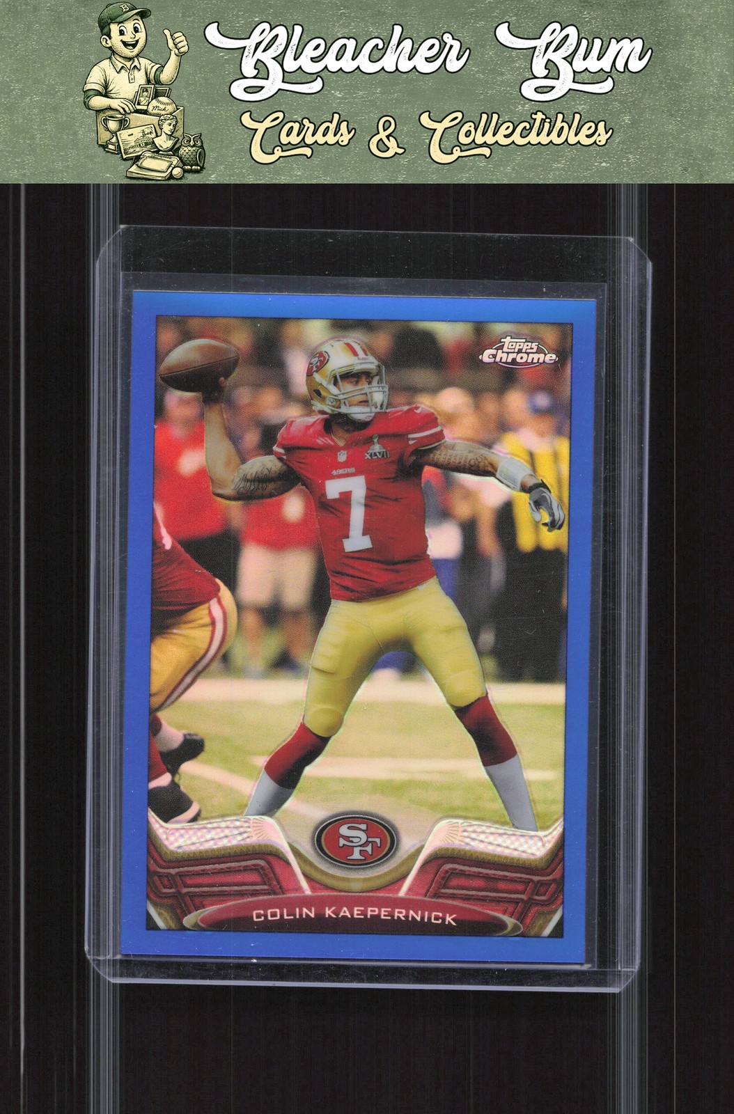 2013 Topps Chrome 220 Colin Kaepernick Blue Refractors #/199