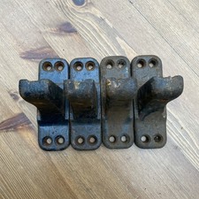 Set 4 Vintage Bed Frame Brackets Headboard Single Double Rails like VONO