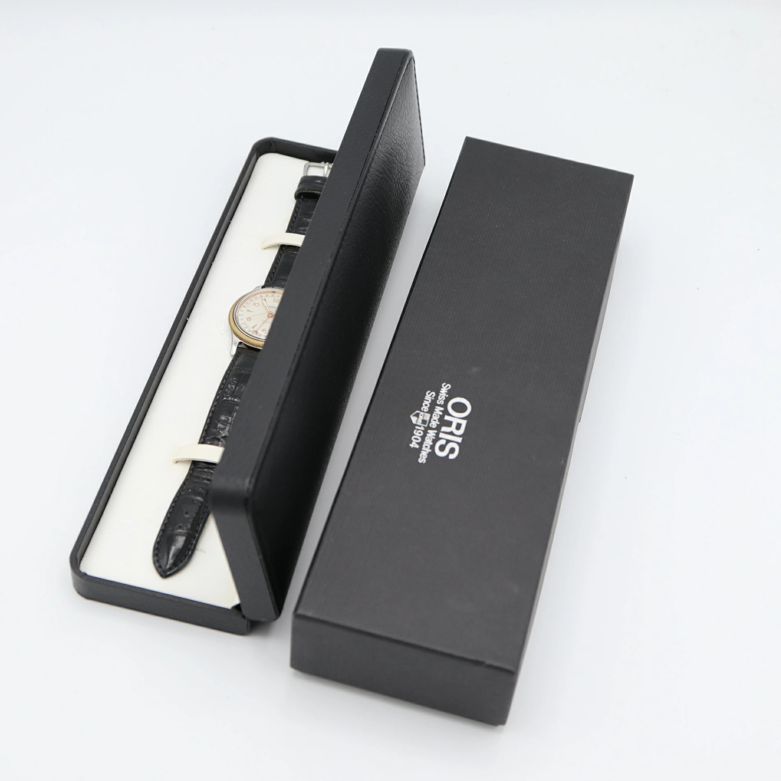 Used ORIS Pointer Date 7463B Skeleton Wristwatch,… - image 9