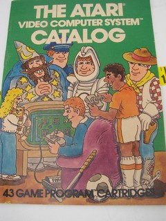 THE ATARI VIDEO COMPUTER SYSTEM CATALOG 43 Game Program Cartridges 1981
