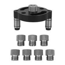  Drill Bit Centering Guide for Round Tube Carpentry Tools and Accessories