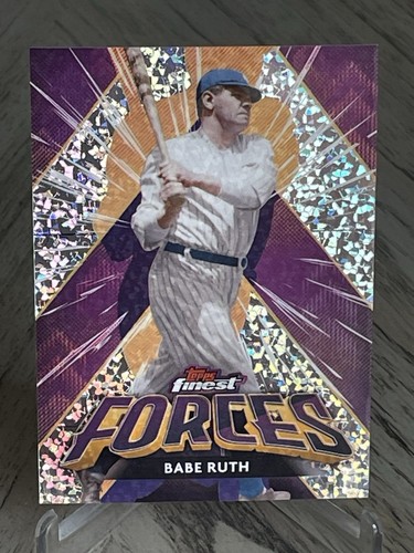 2026 Topps Finest Babe Ruth Base (RAW)